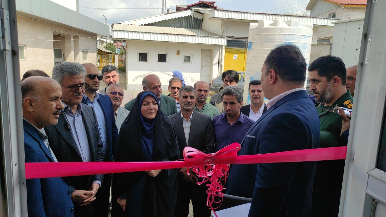 بهره برداری از تصفیهخانه فاضلاب بیمارستان غدیر سیاهکل بهره برداری از تصفیهخانه فاضلاب بیمارستان غدیر سیاهکل