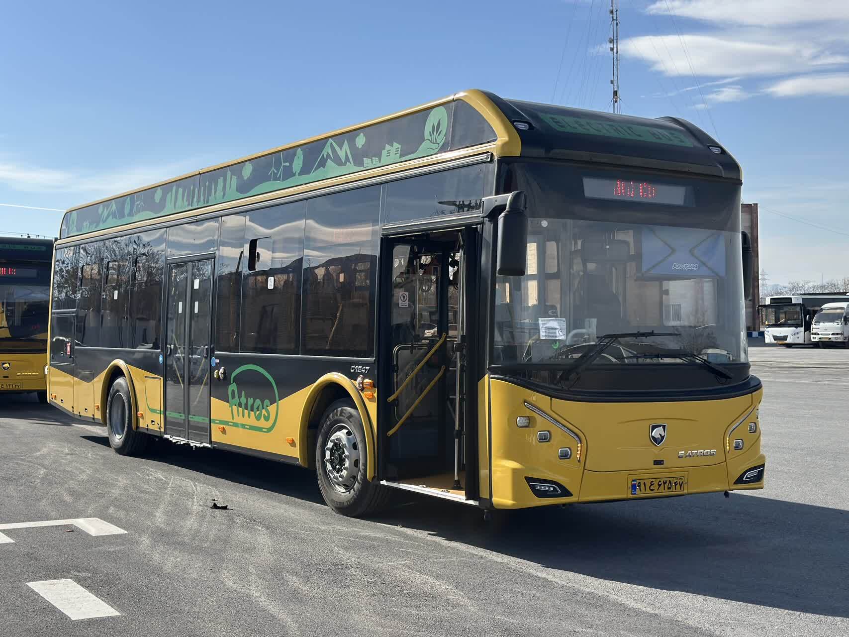 تجهیز شهر اراک به اتوبوس‌های بدون دود