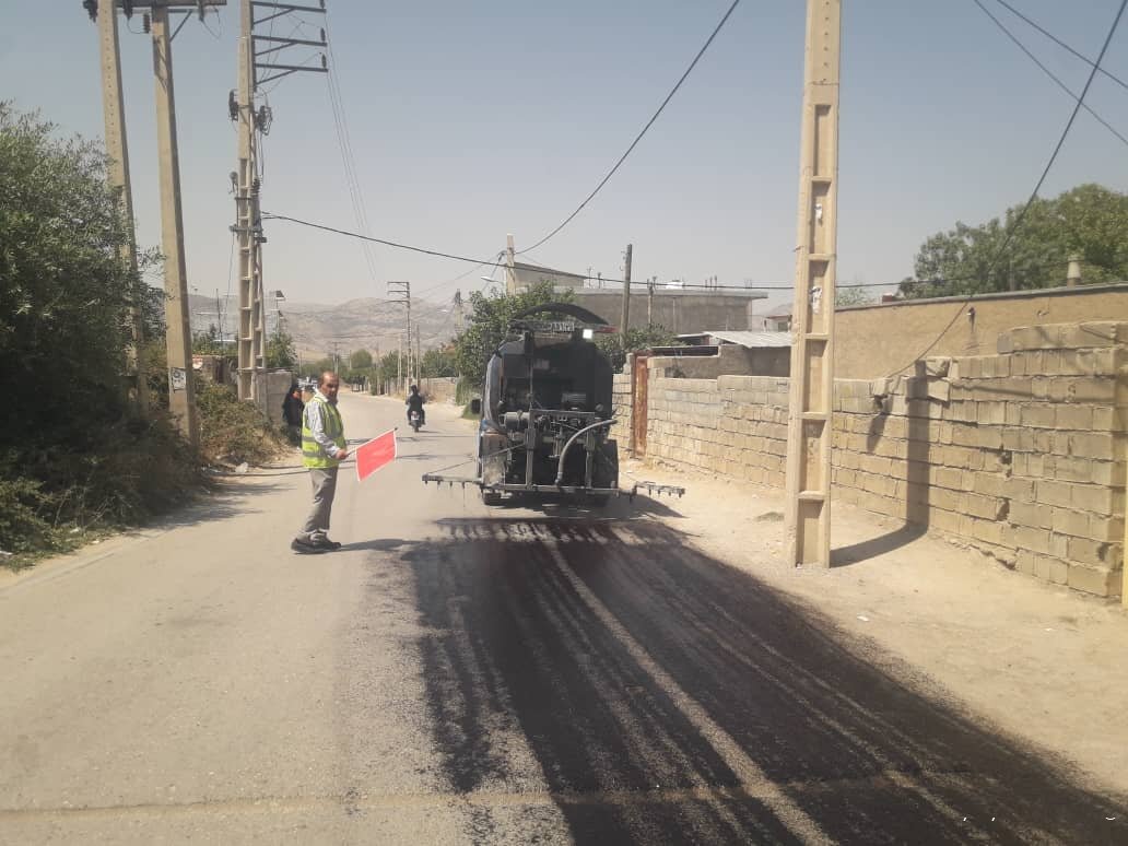 اجرای عملیات ایمنسازی و روکش آسفالت جاده نرگاه اجرای عملیات ایمنسازی و روکش آسفالت جاده نرگاه