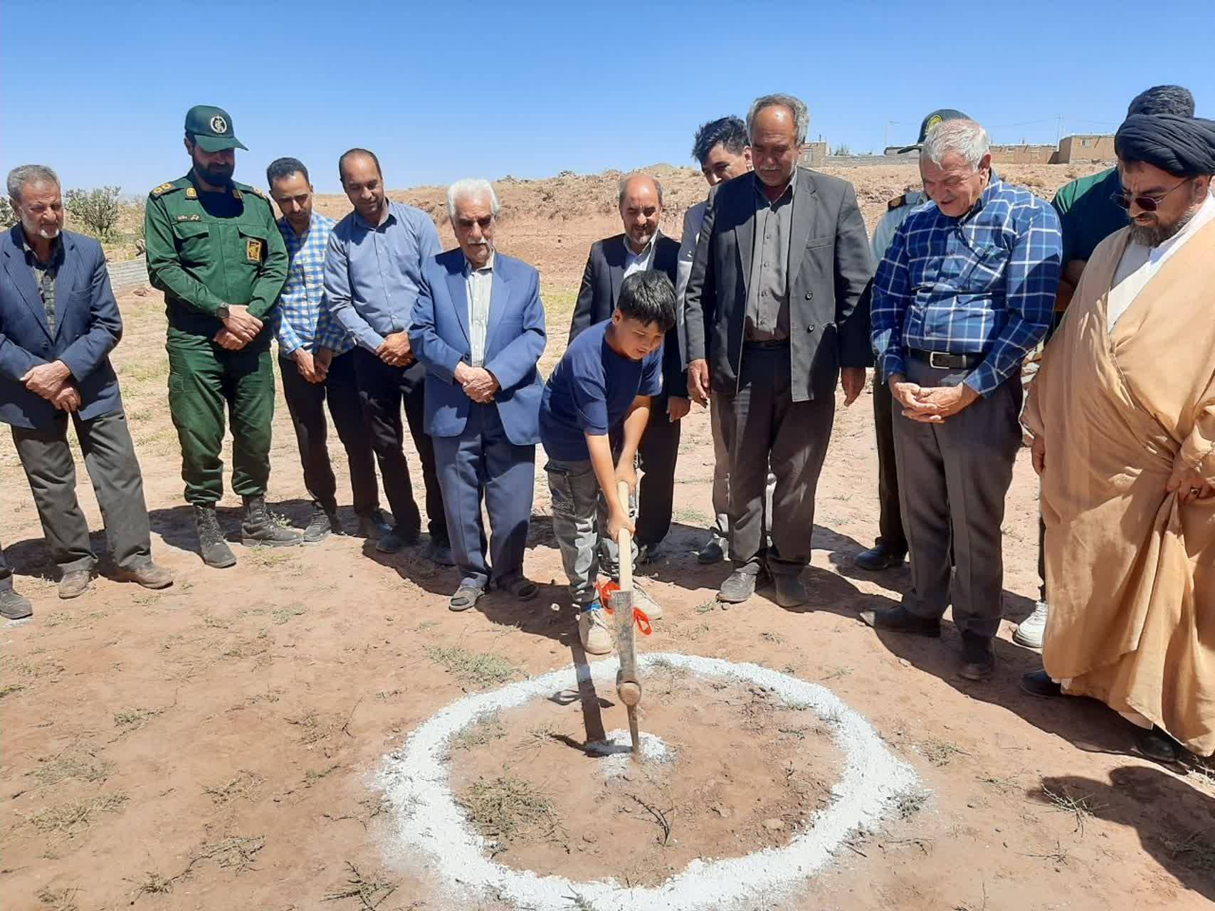 کلنگزنی مدرسه ۶ کلاسه در شهر نسر تربت حیدریه کلنگزنی مدرسه ۶ کلاسه در شهر نسر تربت حیدریه