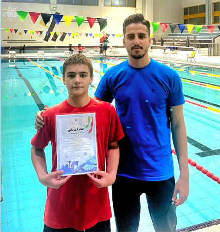 شناگر یزدی در جمع شش شناگر برتر منطقه جنوب کشور