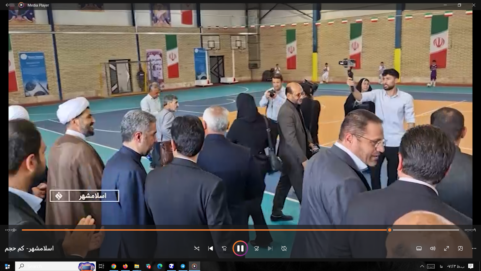 بهره برداری از ورزشگاه چند منظوره شهدای اقتدار در اسلامشهر