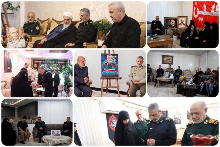 دیدار سرلشکر موسوی با خانواده فرماندهان شهید جنگ تحمیلی ۱۲ روزه دیدار سرلشکر موسوی با خانواده فرماندهان شهید جنگ تحمیلی ۱۲ روزه