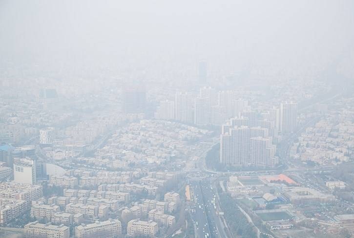 سایه خطرناک آلودگی بر سر هویزه، ۸ شهر در وضعیت بنفش، قرمز و نارنجی