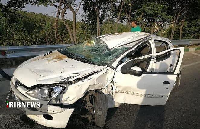 واژگونی پژو ۲۰۶ با ۷ مصدوم در بلوار الغدیر قم واژگونی پژو ۲۰۶ با ۷ مصدوم در بلوار الغدیر قم