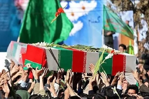 تشییع جانباز شهید محمود صالح در اصفهان تشییع جانباز شهید محمود صالح در اصفهان