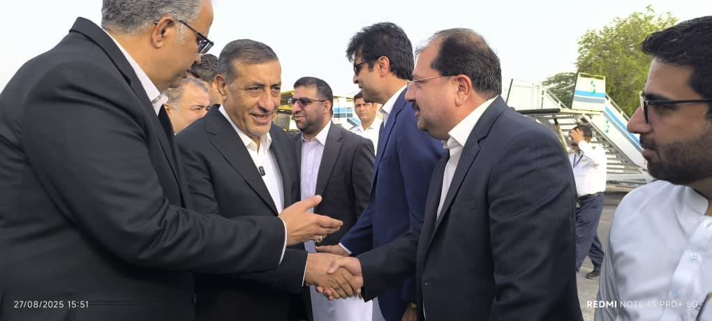 سفر معاون اجرایی رئیس جمهور به سیستان و بلوچستان سفر معاون اجرایی رئیس جمهور به سیستان و بلوچستان