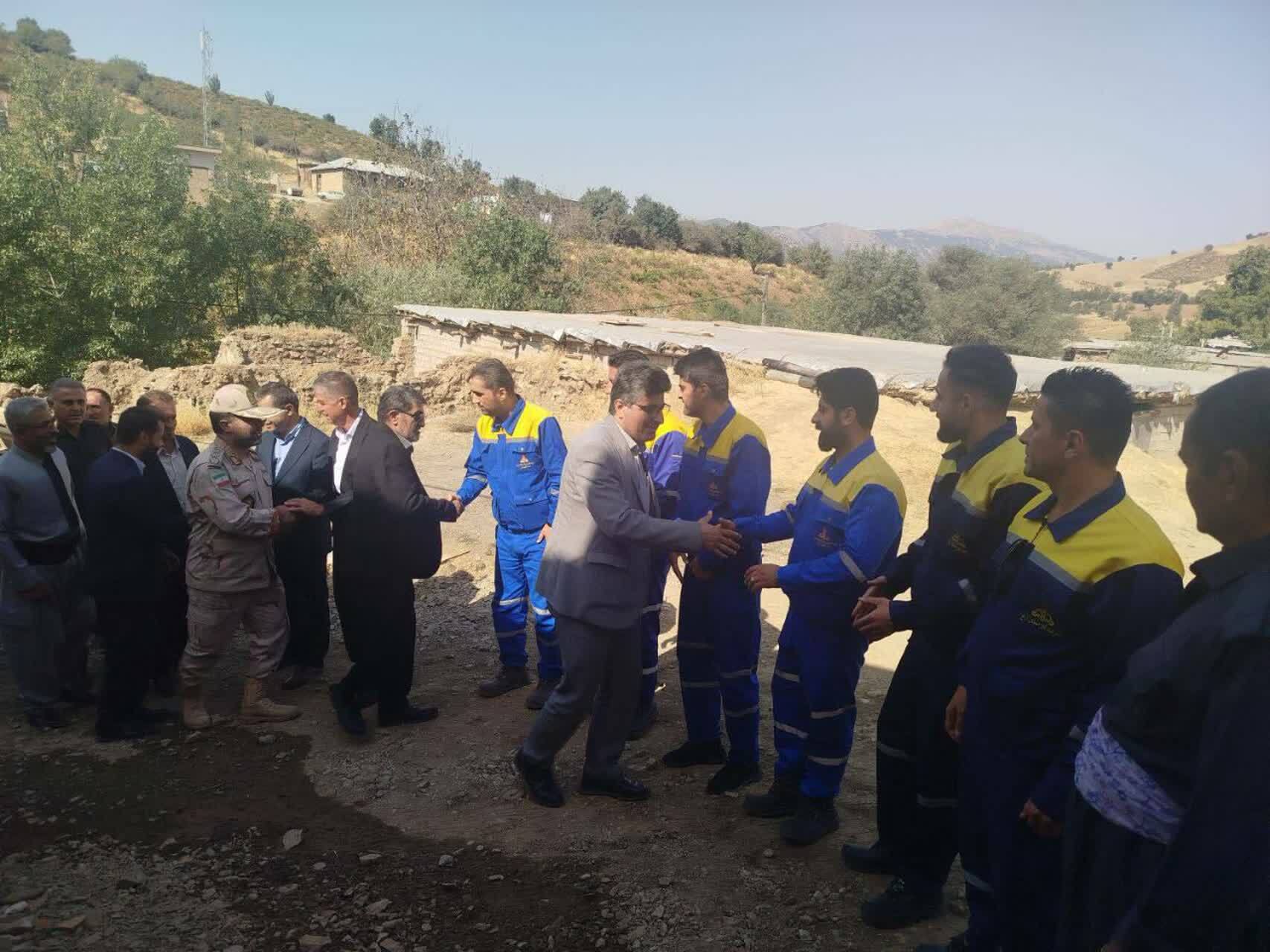 گاز ۳ روستای شهرستان میرآباد افتتاح شد گاز ۳ روستای شهرستان میرآباد افتتاح شد