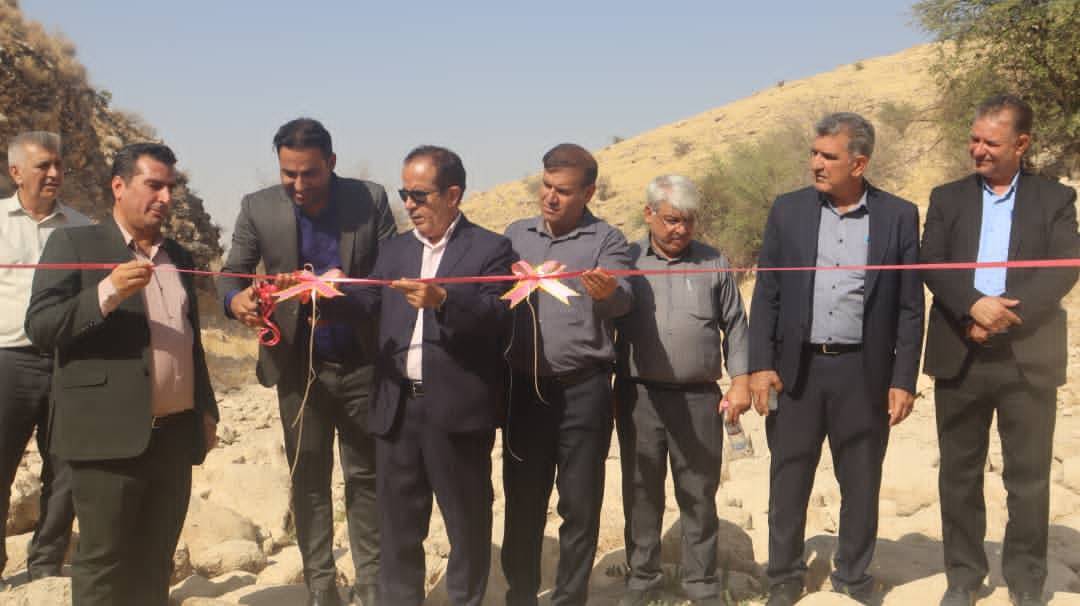 افتتاح چند طرح در بخش جره و بالاده شهرستان کازرون