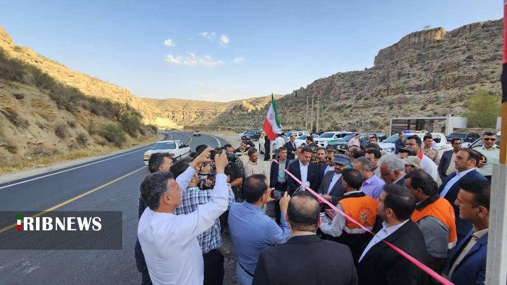 افتتاح طرح روکش آسفالت جاده فیروزآباد – کوار