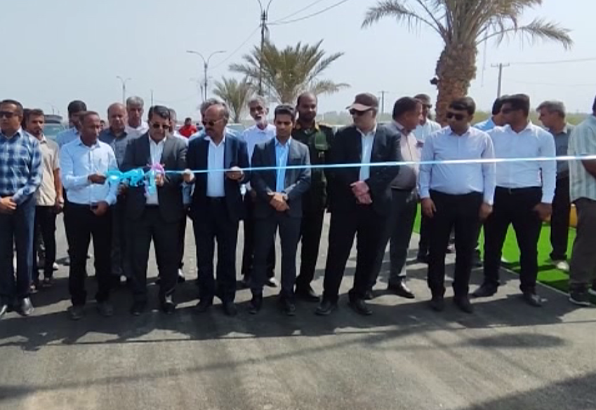 بهره برداری از طرح‌های عمرانی بخش بندزرک میناب