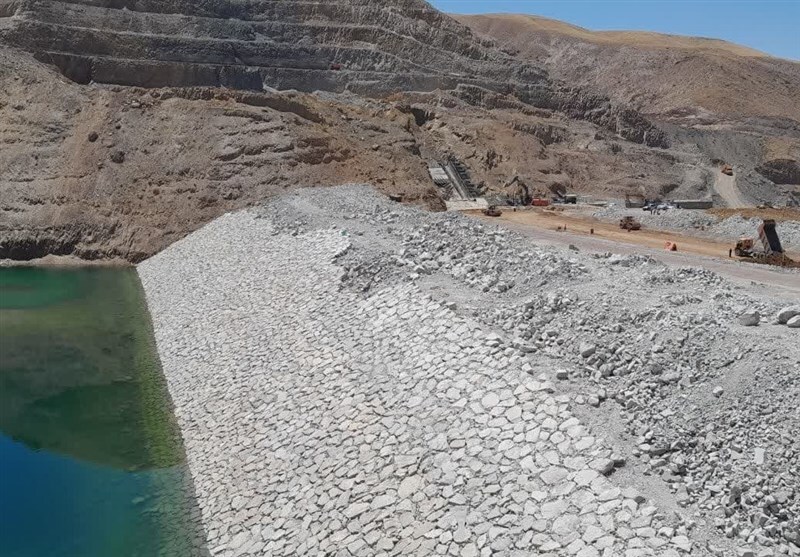 آبگیری سد بلوبین زنجان با حضور وزیر نیرو