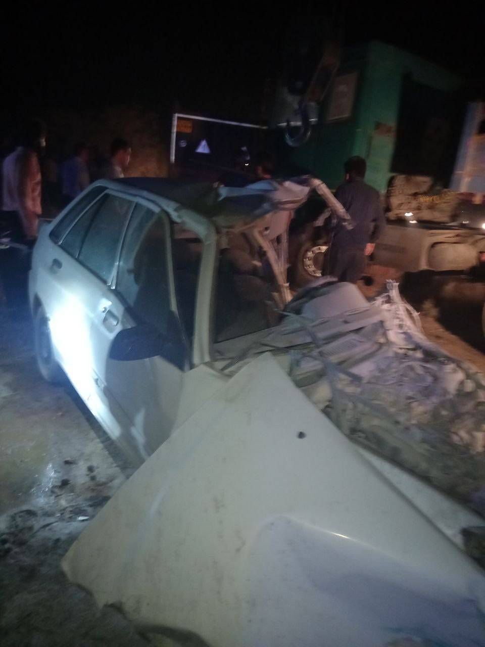 تصادف در محور‌ فیروزه به قوچان با یک کشته