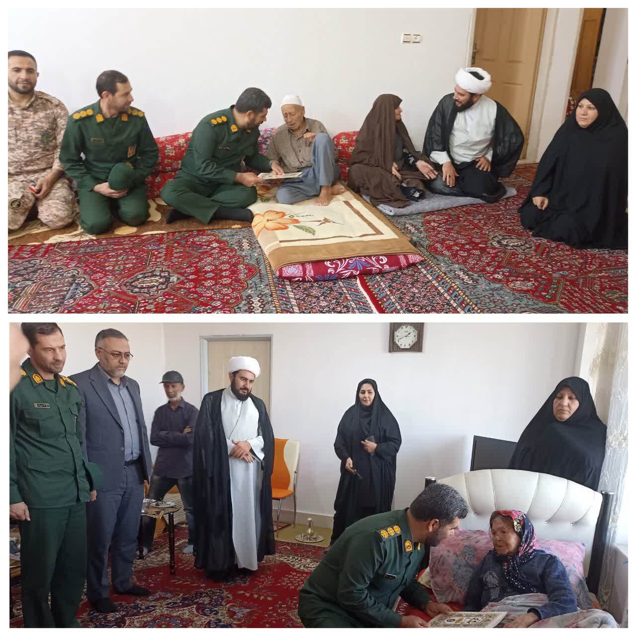 تکریم خانواده شهدا در نقده