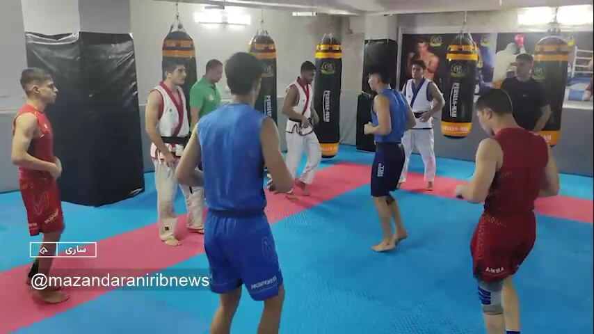 اردوی آماده‌سازی تیم ملی موی‌تای جوانان در ساری