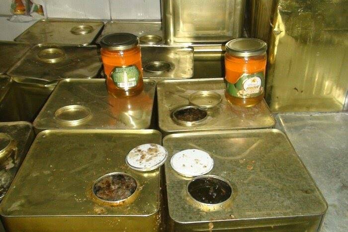 کشف بیش از دو تن عسل تقلبی و غیربهداشتی در بردسکن