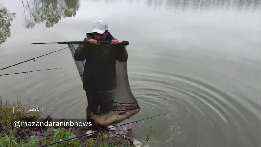 ایزدشهر نور؛ میزبان مسابقه ماهیگیری