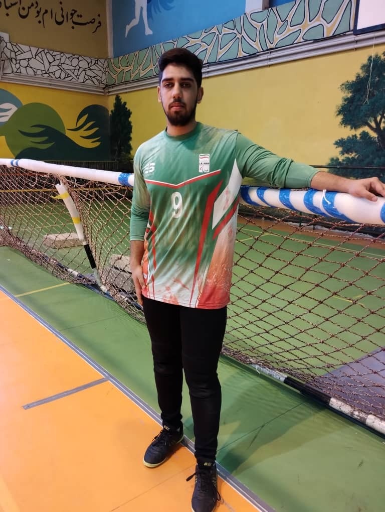 دعوت از جوان سپیدانی برای حضور در رقابت‌های آسیایی گلبال