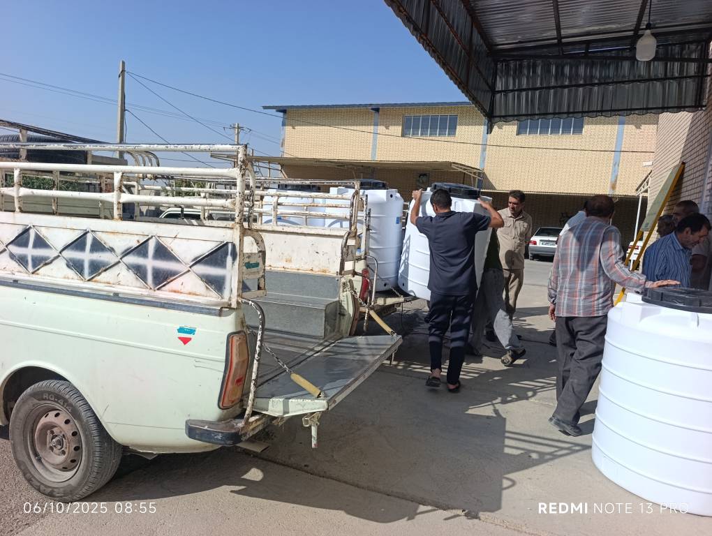 ۲۱ تانکر آب در مناطق عشایری و روستایی شهرستان چرام
