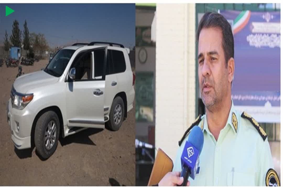 توقیف خودروی ۲۰۰ میلیارد ریالی در سرایان توقیف خودروی ۲۰۰ میلیارد ریالی در سرایان