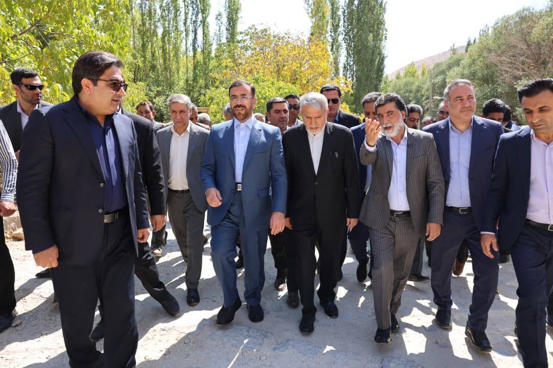 بازدید وزیر میراث فرهنگی از چله گاه سپبدان