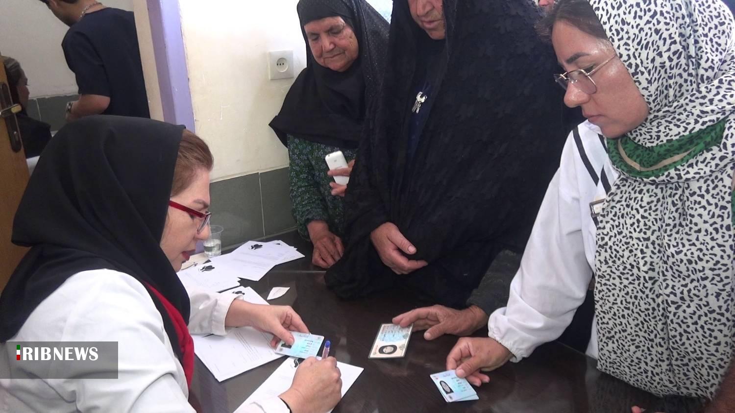 ارائه خدمات رایگان پزشکی به مردم سرآسیاب یوسفی شهرستان بهمئی