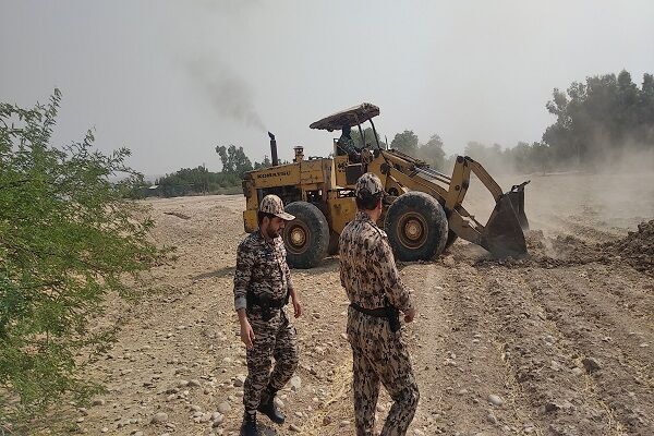 بازگشت بیش از ۸۰۰ متر مربع اراضی ملی به بیت المال بازگشت