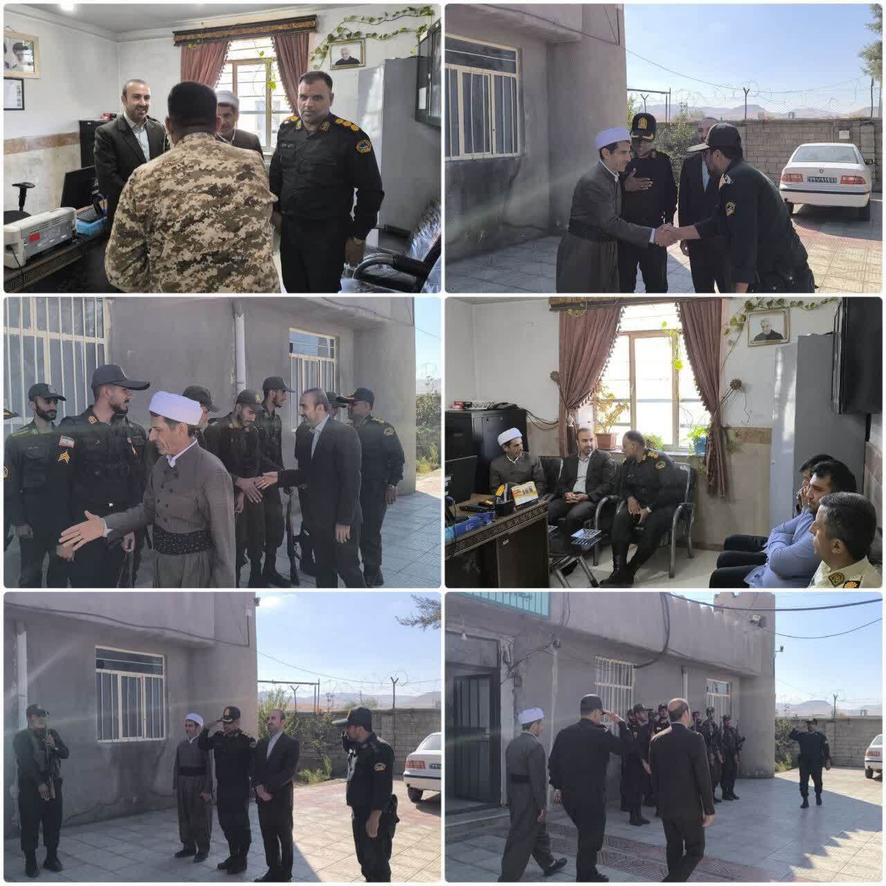 تجلیل از حافظان امنیت پست بازرسی بوکان تجلیل از حافظان امنیت پست بازرسی بوکان