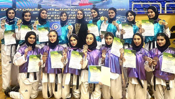 درخشش پومسه کاران دختر اردبیل در مسابقات هانمادانگ کوکیوان کاپ