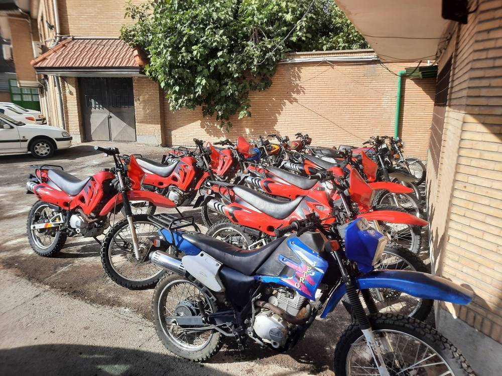 تجهیز یگان حفاظت پارک ملی دریاچه ارومیه به ۱۳ دستگاه موتورسیکلت