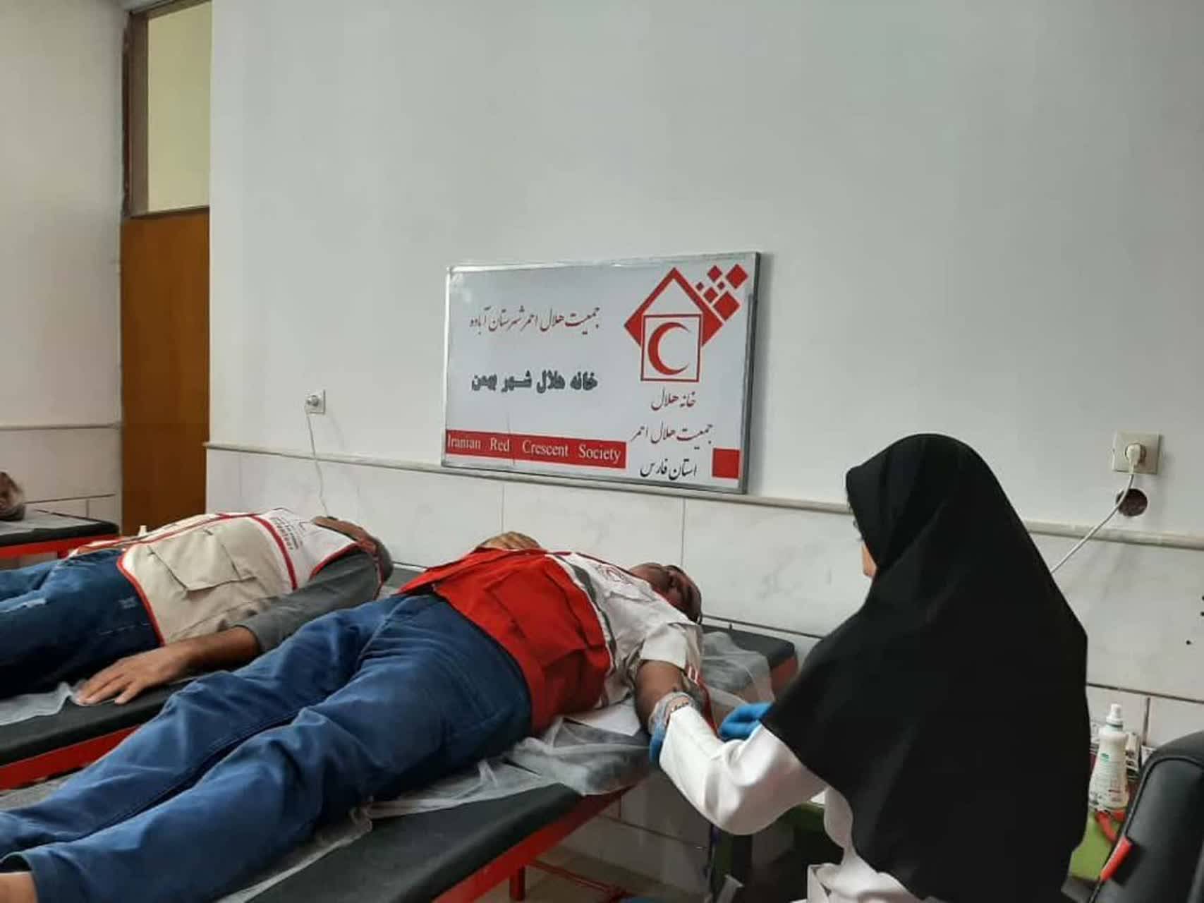 اهدای ۶۳ واحد خون سالم به همت خانه هلال شهر بهمن