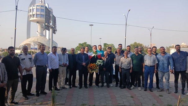 استقبال از شهاب معینی فر قهرمان کشتی پیشکسوتان جهان استقبال از شهاب معینی فر قهرمان کشتی پیشکسوتان جهان