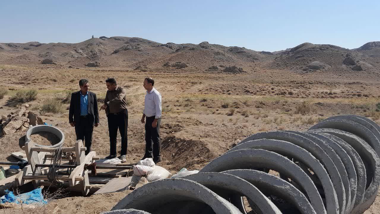 پایان عملیات بهسازی قنات محمدآباد خنجری در بردسکن پایان عملیات بهسازی قنات محمدآباد خنجری در بردسکن