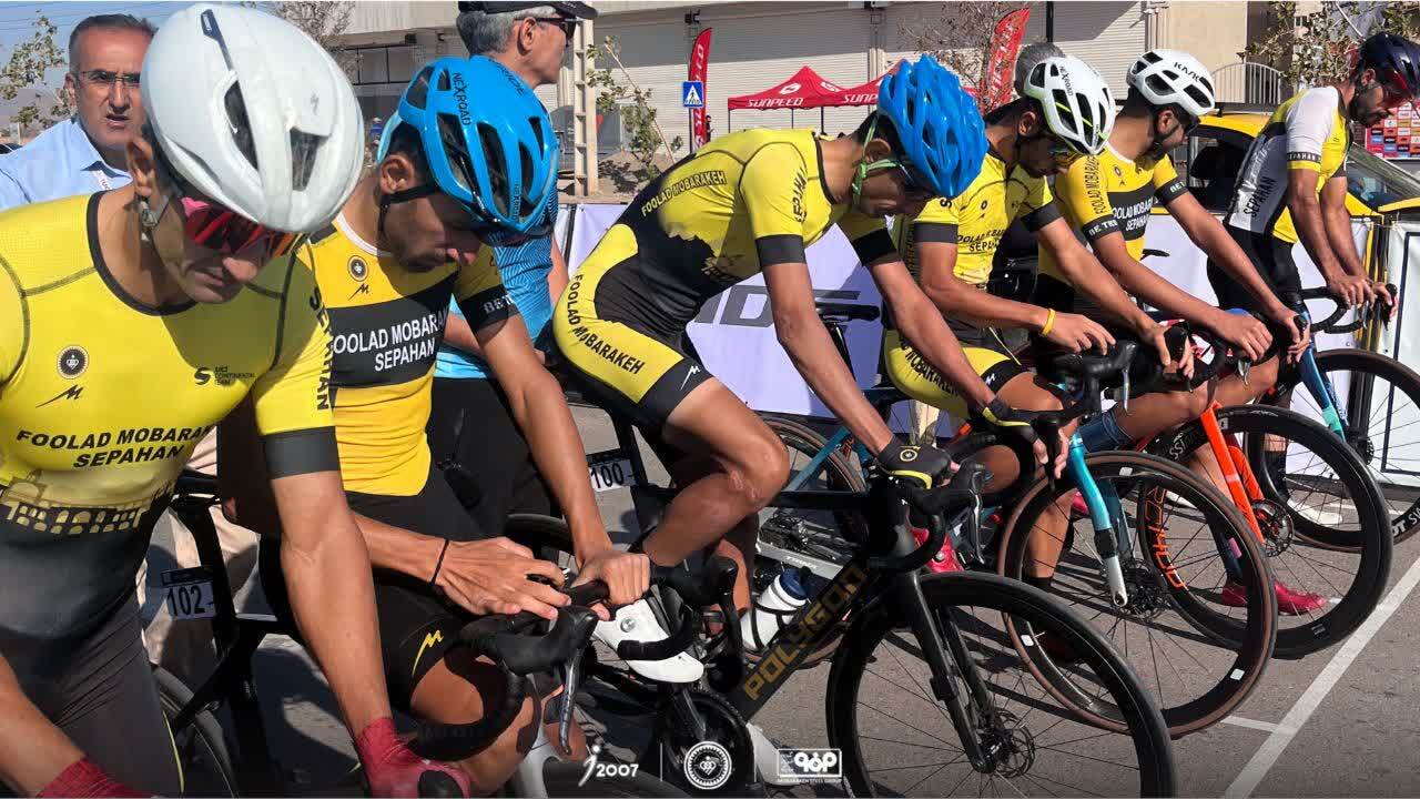 نایب قهرمانی رکابزنان سپاهان در رقابت های تایم تریل تیمی نایب قهرمانی رکابزنان سپاهان در رقابت های تایم تریل تیمی