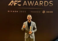 تقدیم جایزه مرد سال فوتسال آسیا به امام زمان (عج)