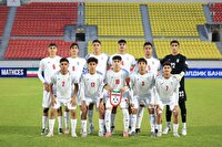پیروزی تیم فوتبال نوجوانان ایران مقابل قرقیزستان