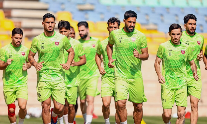 برگزاری تمرین پرسپولیس در زمین و سالن بدنسازی