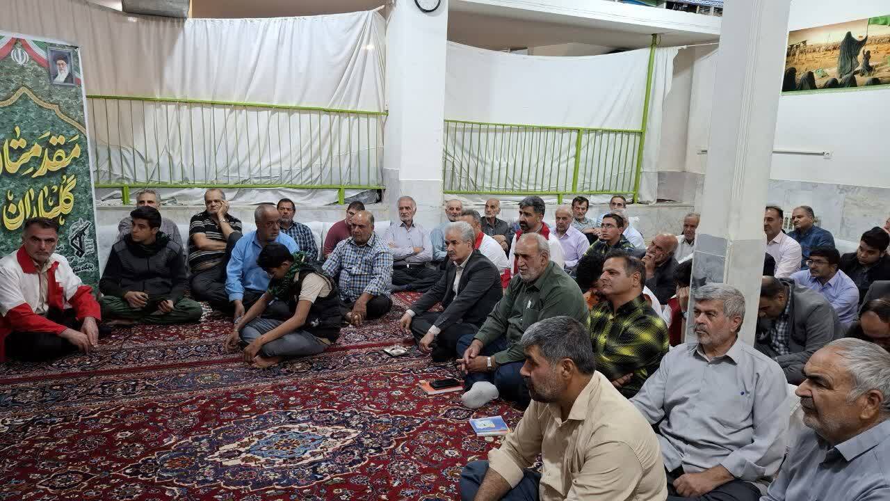 محفل آبروی محله در مسجد زینبیه سرچشمه مهریز