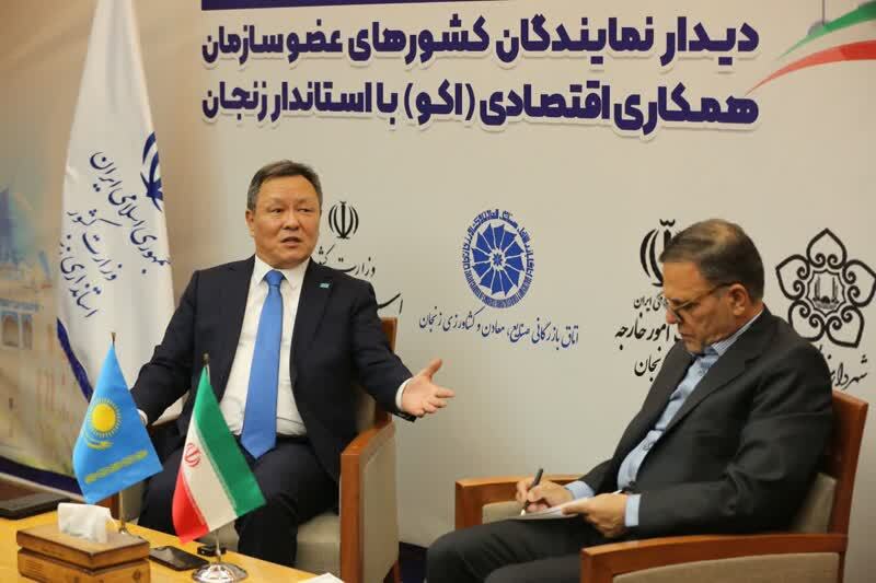 زنجان؛ میزبان تحکیم پیوندهای اقتصادی و فرهنگی ایران و قزاقستان