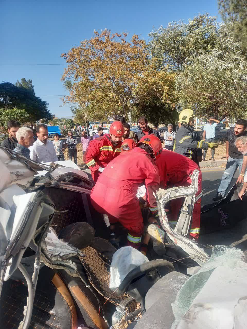 یک کشته و دو مصدوم در سانحه رانندگی در سبزوار