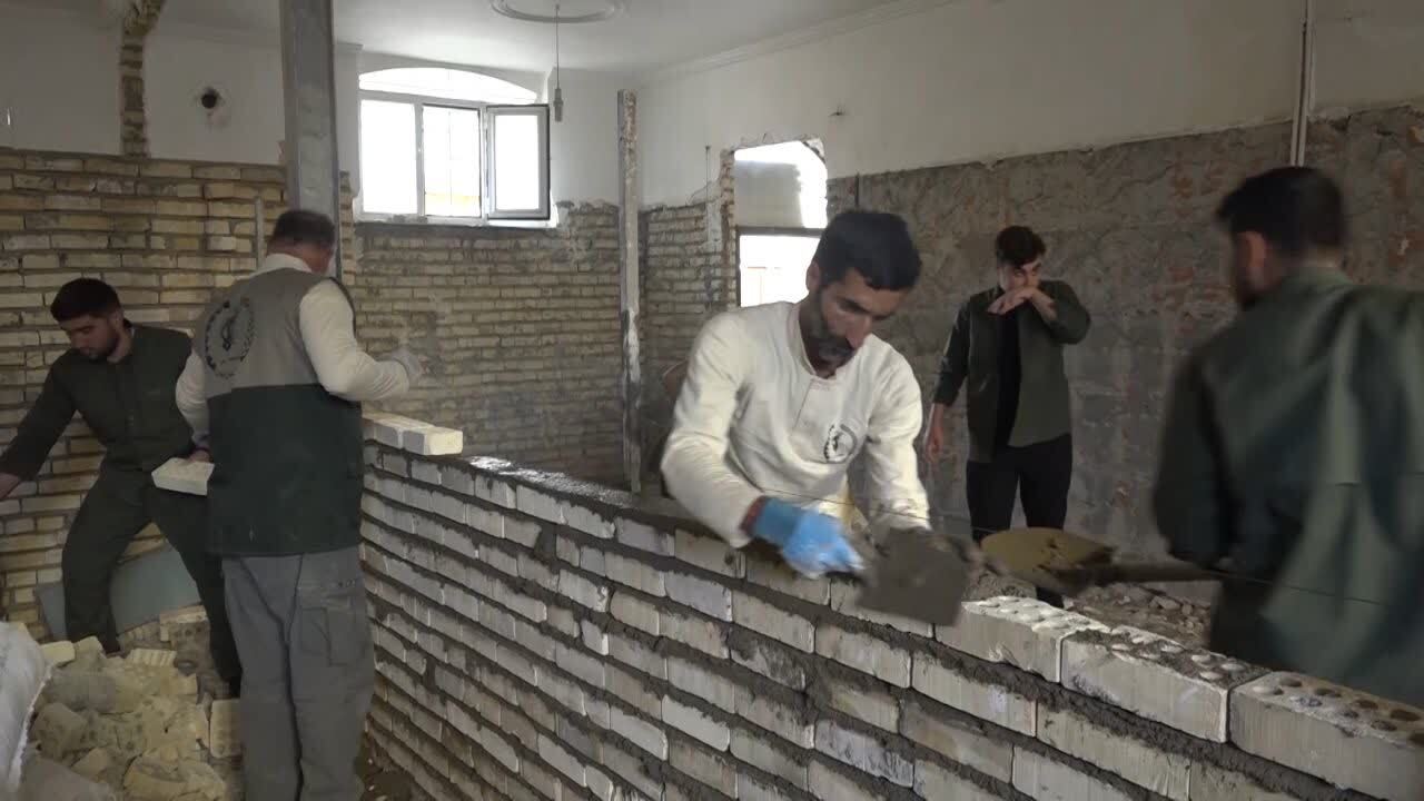 فعالیت ۱۵۰ گروه جهادی بسیج در تکاب