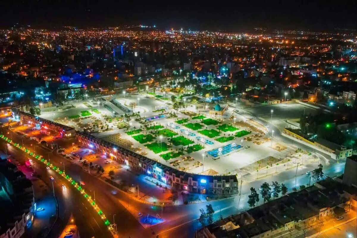 افتتاح بزرگترین باغ شهری شرق کشور در بیرجند