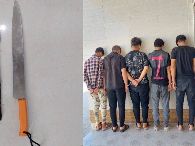 دستبند قانون بر دستان عاملین نزاع دسته جمعی