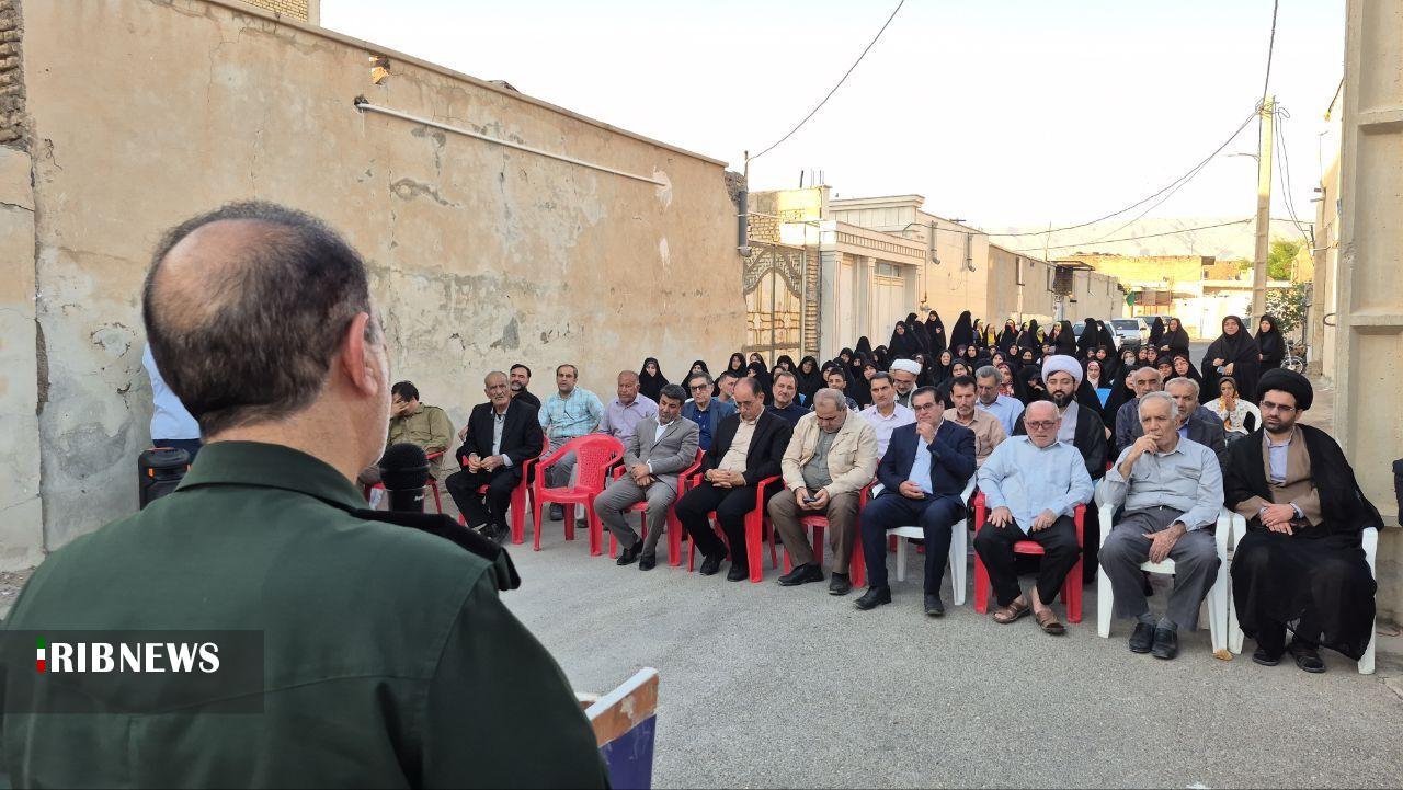 برگزاری یادواره شهدای زن در دهلران برگزاری یادواره شهدای زن در دهلران