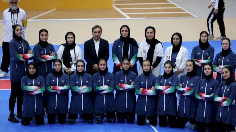 نایب قهرمانی دختران کبدی کار ایران