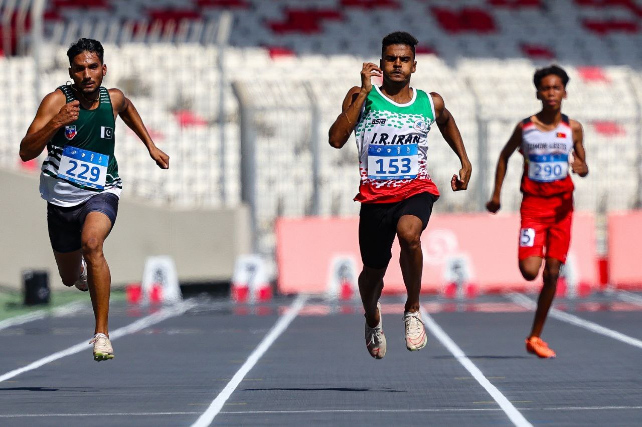 صعود درویشی به فینال دوی۱۰۰ متر