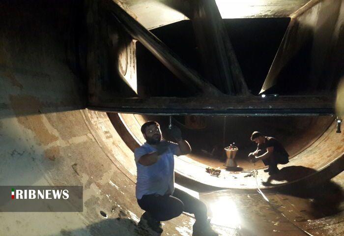 اتمام تعمیرات شیر پروانهای واحد ششم نیروگاه شهید عباسپور اتمام تعمیرات شیر پروانهای واحد ششم نیروگاه شهید عباسپور