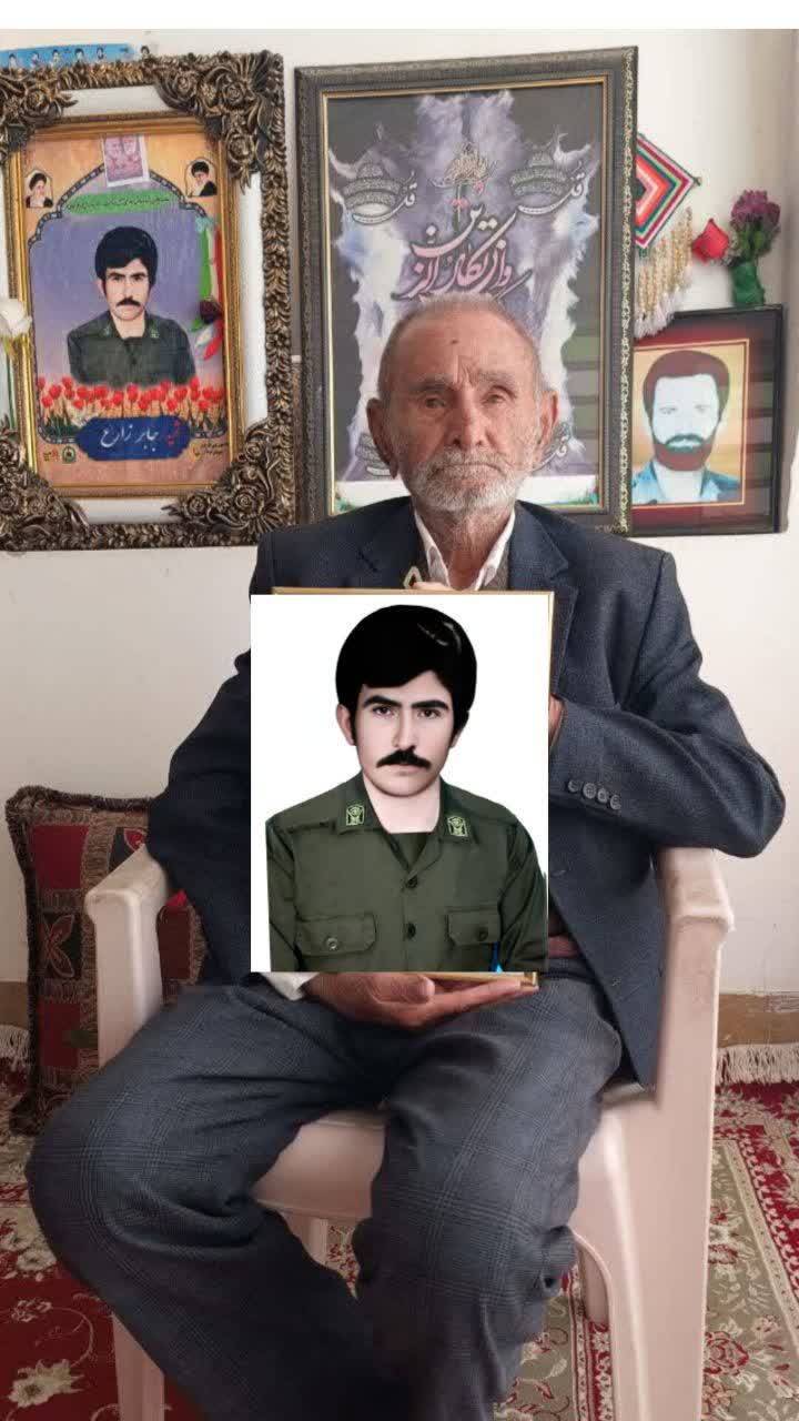 تشییع پدر شهید گرانقدر جابر زارعی در خرامه