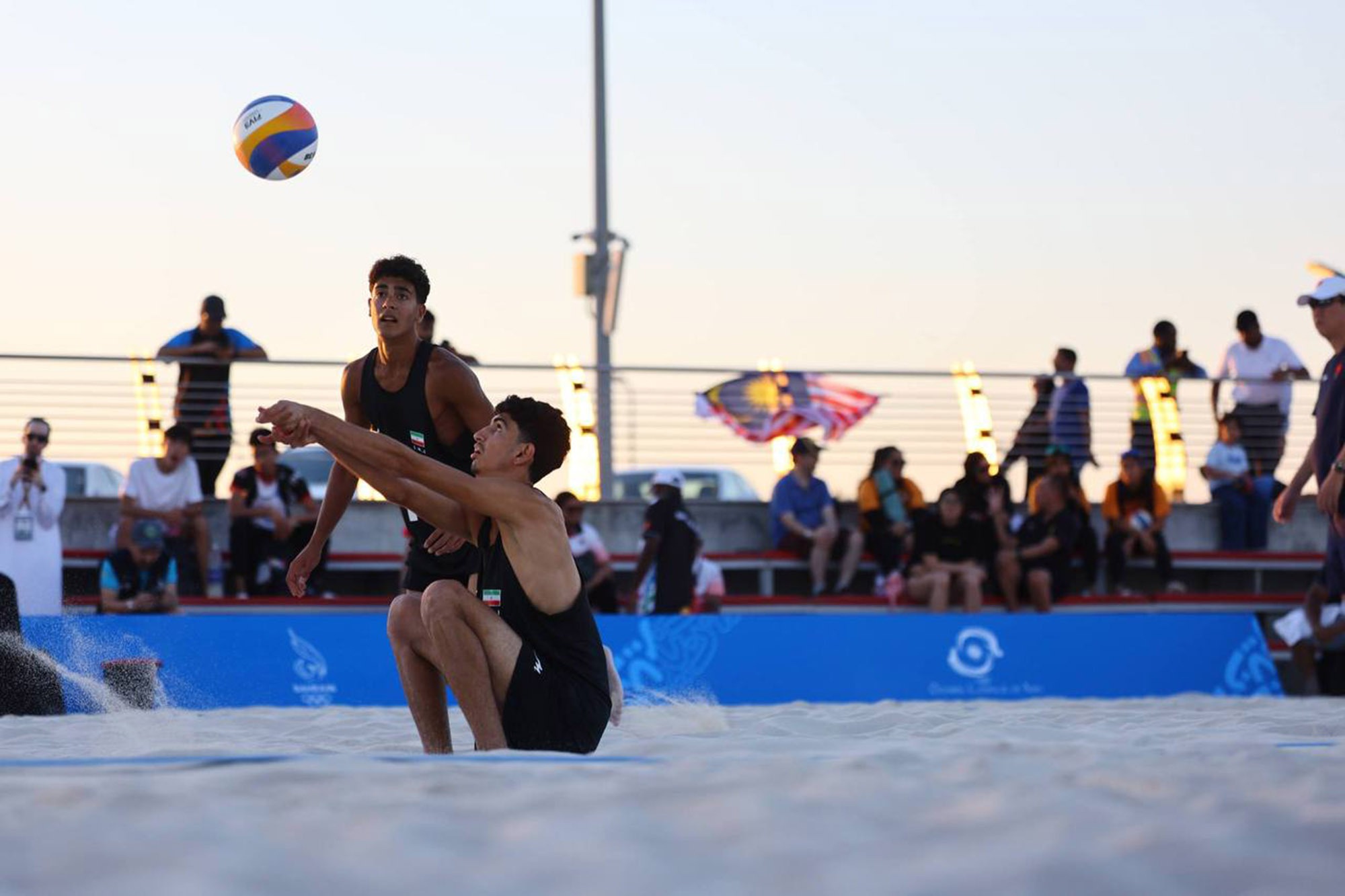 بازیهای آسیایی جوانان؛ صعود ایران به جمع هشت تیم برتر والیبال ساحلی بازیهای آسیایی جوانان؛ صعود ایران به جمع هشت تیم برتر والیبال ساحلی