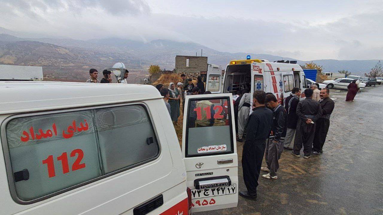 سقوط مرگبار جیپ در محور سردشت_میرآباد / ۳ مصدوم و یک فوتی